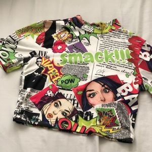 Comics Crop Top ✨💥